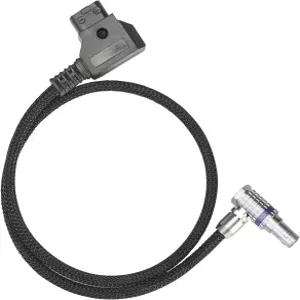 RED KomodoTM 초소프트 와이어로 제작되고 Techflex Brade 8인치(전력 케이블)로 보호되는 직각D탭