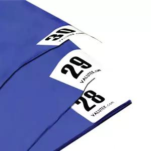 Valutek VT8364P30LB TEK LDPE 클린룸 접착 매트 폭 8인치 x 길이 36인치 두께 93밀리리터 파란색(30매