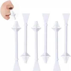 슈퍼비티 60개 코 스틱 콧구멍 청소용 일회용 주걱 헤어 어플리케이터 남성용 귀 얼굴 제모 없음