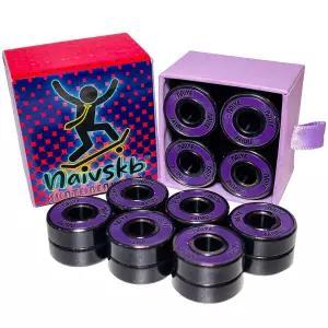 나이브스크브 스케이트 링 8mm 6팩 정밀도 608 쿼드 인라인 롤러 더비 스케이트보드 롱보드 스쿠터 네온