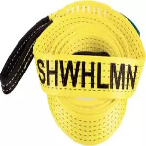 SHWHLMN 복구 견인 스트랩 2인치 X 0인치 트리 세이버 고강도 0000파운드 파손 강도 비상 4x4 오프로드