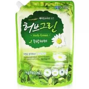 허브그린 주방세제 1kg x 12입 세트