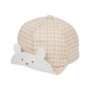 [롯데백화점]아가방 노아체크베어메쉬똘이모(BEIGE)01T376802