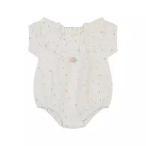 [롯데백화점]아가방 플레아반소바디수트(O/WHITE) 01T317556