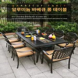 52QUAD 주물테이블 식탁 탁자 철제 주물 테라스 야외