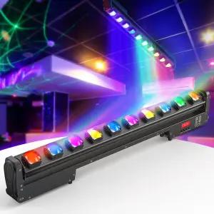 4 in 1 LED 월 워셔 라이트 250W 무빙 헤드 Dj 바 합금 Y축 120 빔 프로텍션 IP20 스테이지 결혼식 파티용
