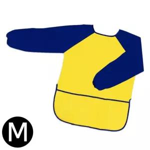 아트 아동 잡화 키즈맘아트 옐로우블루 미술가운