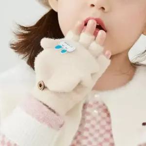 아동 잡화 따뜻한 귀여운 반장갑 벙어리 방한 겨울장갑 토끼