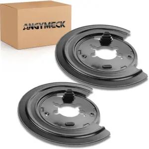 AngyMeck 924-225 후방 브레이크 더스트 쉴드 백킹 플레이트 쌍 닷지 램 1500 2002-2007 밴 2003 듀랑고