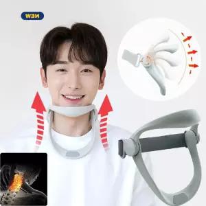 지지대 일자목 보호대 교정용품 각도조절 최신 경추