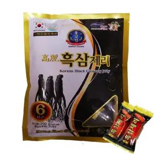 6년 고려흑삼젤리 200g x 4봉지 흑삼 qFG2+9vIN