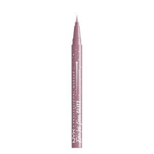 NYX 프로페셔널 메이크업 에픽 잉크 글리츠 라이너 비건 포뮬러의 방수 메탈릭 리퀴드 아이라이너 쉬머 스티치쉬머 모브 퍼플