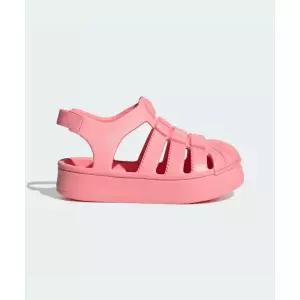 매장정품 아디다스 ADIDAS KIDS 슈퍼스타 샌들 인펀트 - 핑크 JI2805 714643