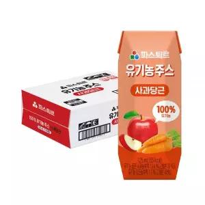 [5/11 순차출고] 파스퇴르 음료 사과당근, 125ml, 24개