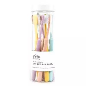 TBZ 파스텔 대용량 패밀리 칫솔 10p세트 미세모 구강케어