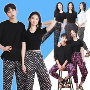 TBZ 아이스 쿨링소재 신축성 디자인 팬츠 여름바지 쿨바지