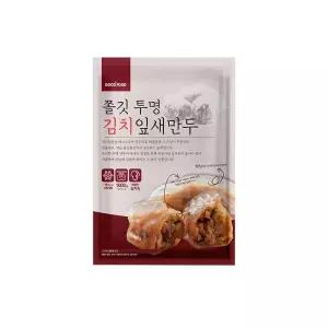 [이푸른] 굿푸드 쫄깃투명 김치잎새만두 1kg
