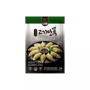 [이푸른] 굿푸드 쫄깃한 잎새고기만두 1kg
