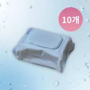 워터99 초순수 저자극 아기물티슈 캡형 100매 10개