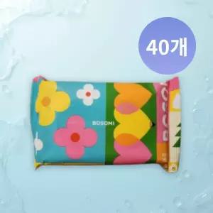 보솜이 물티슈 휴대용 펀앤플레이 라이트 10매 40개