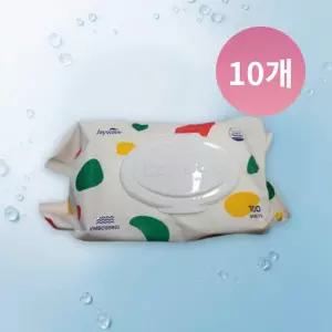 도리도리 아기물티슈 캡형 패턴플레이 시그니처 100매 10개