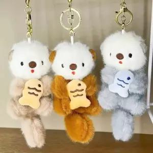 [하프클럽/]해달 키링 인형 수달 동물 친구 캐릭터 붕어빵 애착