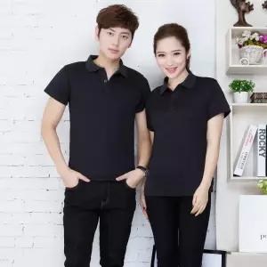 /오엠티 무지 카라 반팔 티셔츠 남자 여자 쿨티 기본 PK티