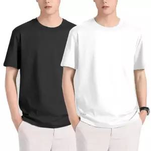 /오엠티 아이스 쿨반팔티 남자 여름 무지티 남성 반팔티셔츠