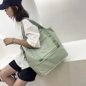 그레이 캐리어 연결 가능한 여행용 보스턴 토트백 보스턴백 캐리어결합백 캐리어결합가방