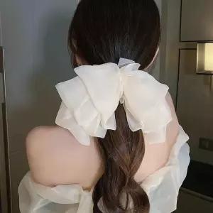 [에스에스_64]왕리본 리본핀 머리핀 대왕 리본삔 뒤통수