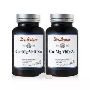 닥터브라이언 칼슘 마그네슘 비타민D 아연, 1,305mg, 90정, 2개