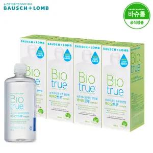 [공식] 바슈롬 바이오트루 렌즈세척액 500ml x4개