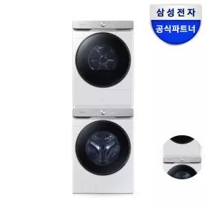 [한정수량 특가]삼성 AI 세탁건조기 세트 WF21DG6650BW+DV21DG8600BW(21kg+21kg) 화이트 1등급