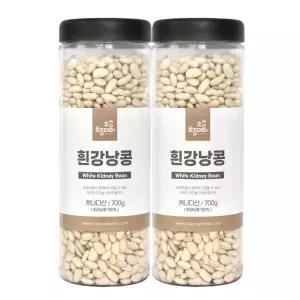 프리미엄 흰강낭콩 700g X 2통 (1.4kg) 네이비빈 해군콩 파세올라민