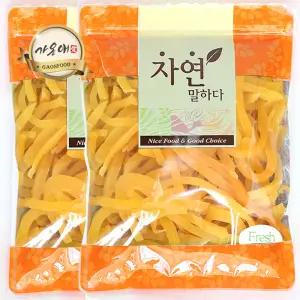 [가온애] 고구마정과 500g x2팩 / 고구마말랭이 건고구마 건조고구마 간식류 말린고구마 간식용 견과 건과