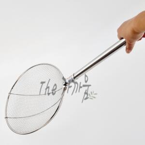 파이프 뜰채 특호B (350) 스텐 튀김망 업소용 급식실 대형 건지기 낚시 채망 뜰채