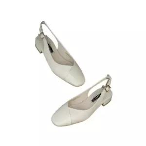 [세라] (2color) 여성 스퀘어토 사선 패턴 슬링백 (2cm) A22G408
