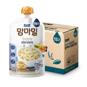 맘마밀 이유식 15개월 닭백숙 찹쌀진밥140g x 10팩