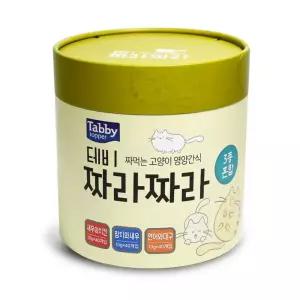 테비 짜라짜라 새우참치연어 3종혼합 10g x120p 짜먹는 고양이간식