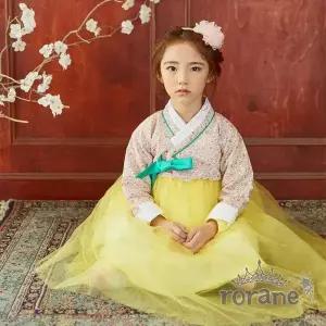 [보리보리/로라네]여아 리버티 한복 드레스