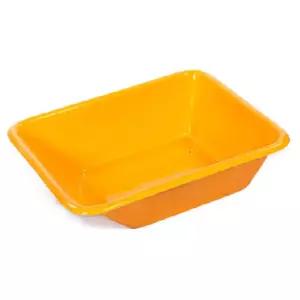 강화 PVC 노랑 사각캡 일륜차 이륜차 바가지 손수레