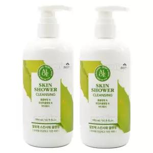 [꽃을든남자] 스킨샤워 클렌징-알로에 500ml+500ml[32612252]