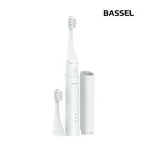 [바셀] 바셀 컴팩트 휴대용 음파전동칫솔 화이트