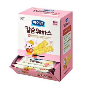 [일동후디스]아이얌 칼슘 웨하스 딸기 대용량팩 (6gx50입)