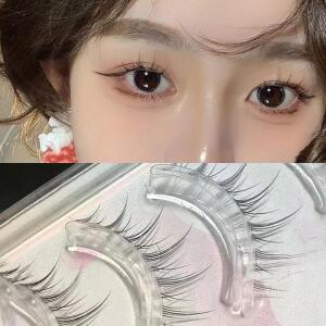 [홀리지][5개세트] 눈별 내츄럴 투명 라인 셀프 속눈썹