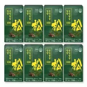 송침유 송침팔팔 100 솔잎기름 솔잎엑기스 침향 대마유 적송유 혈관 혈당건강 영양제 8개월분