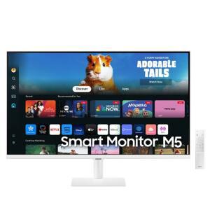삼성전자 SMART M5 S32DM501 스마트TV 겸용 화이트 광시야각 모니터