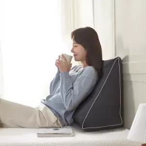 킹리치[ 네이버1위] 침대 등받이쿠션 세모 삼각쿠션