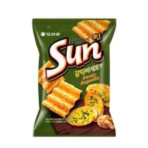 오리온 썬칩 갈릭바게트맛 80g 12개