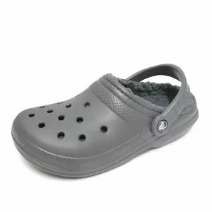 [보리보리/크록스 슈즈]크록스 클래식 라인드 클로그 그레이 203591-0EX